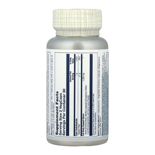 Bacillus Coagulans 5 Billion CFU - 60 vcaps 2023-10-6977 фото