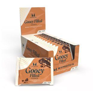 Protein Filled Cookie - 12x75g Double Chocolate and Caramel 2023-10-2209 фото