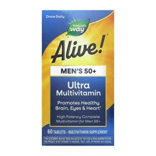Once Daily Men's 50+ Ultra Multivitamin - 60 tabs (До 10.26) 2024-11-0287 фото