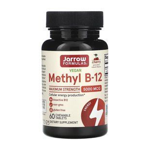 Methyl B-12 Methylcobalamin 5000mcg - 60 chewable tabs Cherry 2023-10-5580 фото
