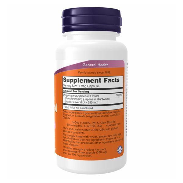 Resveratrol 350mg - 60 vcaps 2022-10-1402 фото