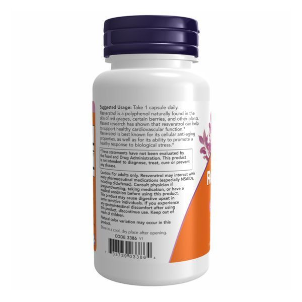 Resveratrol 350mg - 60 vcaps 2022-10-1402 фото