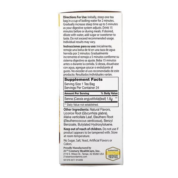 Slimming Tea - 24 bag Honey Lemon 2023-10-7107 фото