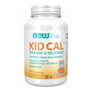 Kid-Cal Chewable Calcium - 100 loz (Пошкоджена етикетка) 2024-11-0230 фото