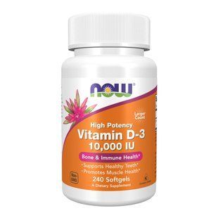 VIT D-3 10,000 IU - 240 sgels 2022-10-0662 фото