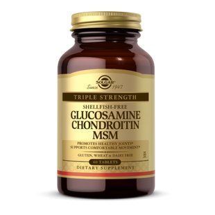 Triple Strength Glucosamine Chondroitin MSM - 60 tabs 2023-10-3677 фото