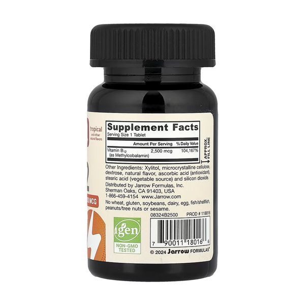 Methyl B-12 Methylcobalamin 2500mcg - 100 caps 2023-10-5757 фото
