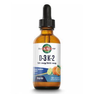 D3 K2 DropIns 125mcg - 2 oz Citrus 2022-10-0998 фото