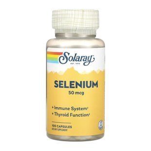 Selenium 50mcg - 100 caps 2023-10-3429 фото