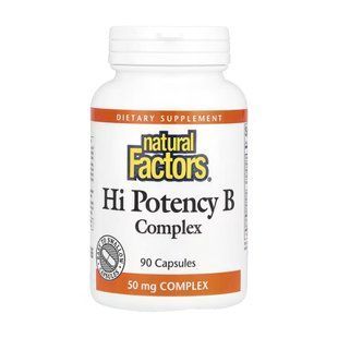 Hi Potency B Complex 50mg - 90 caps 2023-10-6538 фото