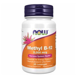 Methyl B-12 5000mcg - 60 lozenges 2022-10-0665 фото
