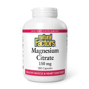 Magnesium Citrate 150mg - 180 caps 2023-10-3824 фото
