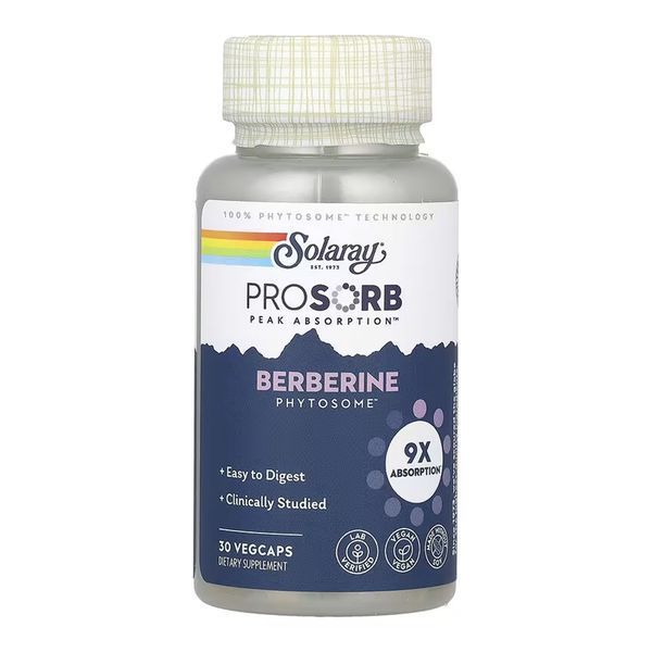 Prossorb Berberine 9x - 30 vcaps 2023-10-6983 фото