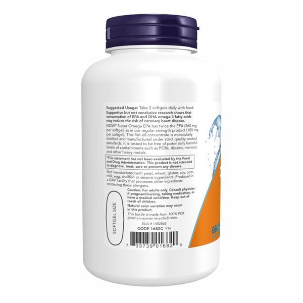Super Omega EPA 1200mg 360/240 - 120 sgels 2022-10-0060 фото