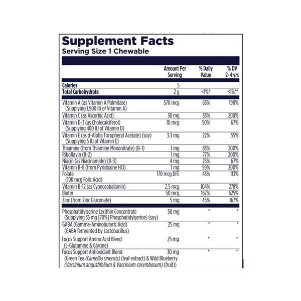 Focus-Saurus - 30 chewables Grape 2023-10-6712 фото
