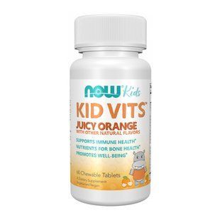 Kid Vits&trade; Juicy Orange Chewable - 60 tabs (До 01.27) 2024-11-0597 фото