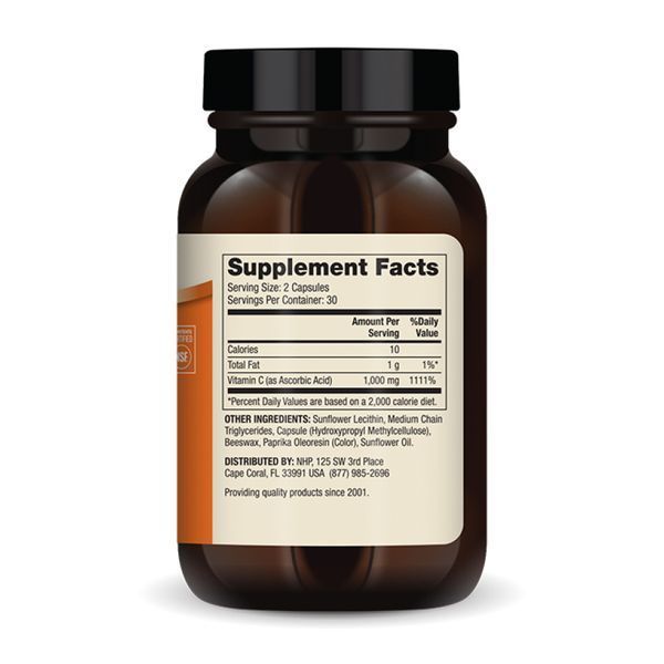 Liposomal Vitamin C - 60 caps 2023-10-3944 фото