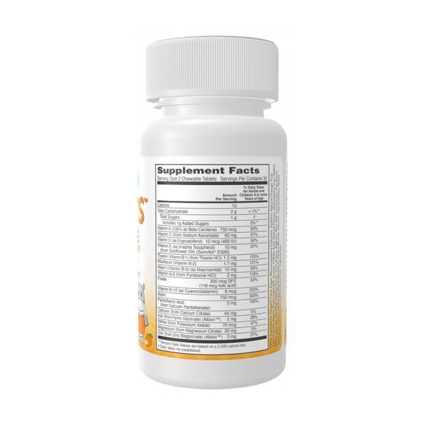 Kid Vits&trade; Juicy Orange Chewable - 60 tabs (До 01.27) 2024-11-0597 фото