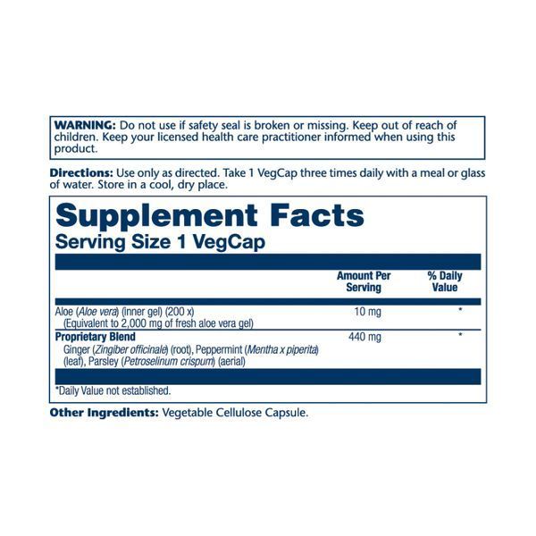 Aloe Vera Gel 10mg - 100 vcaps 2023-10-2124 фото