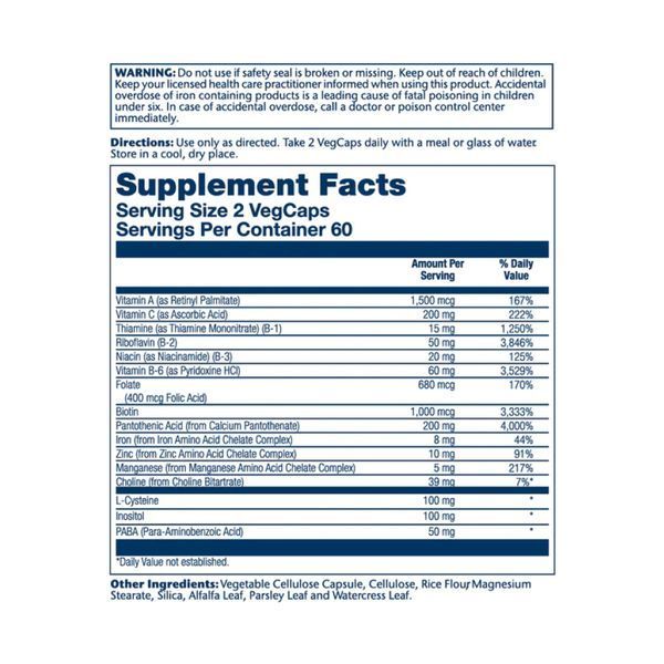 Hair Nutrients - 120 vcaps 2023-10-2395 фото