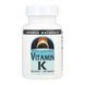 Vitamin K 500 mcg - 100 tabs 2023-10-6146 фото 1