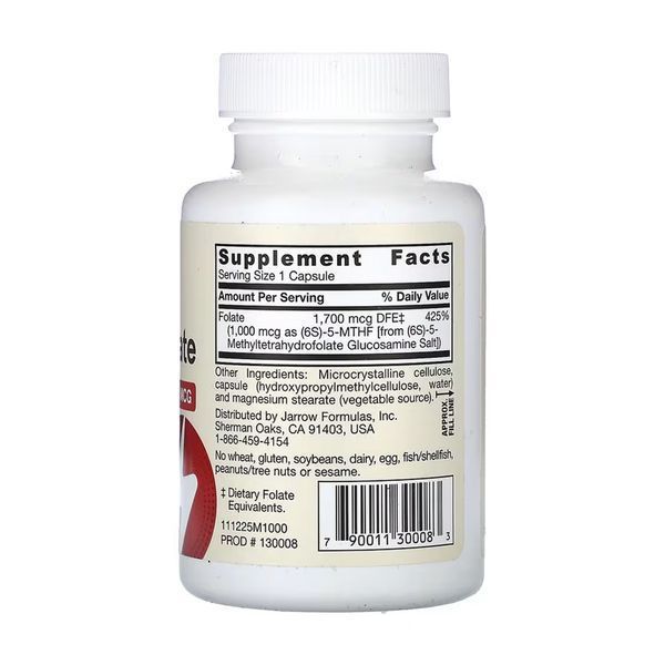 Methyl Folate 1000 mcg - 100 vcaps 2023-10-5594 фото