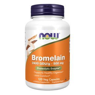 Bromelain 500mg - 120 vcaps 2022-10-2608 фото