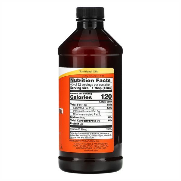 Wheat Germ Oil - 16 oz Liquid 2022-10-0679 фото