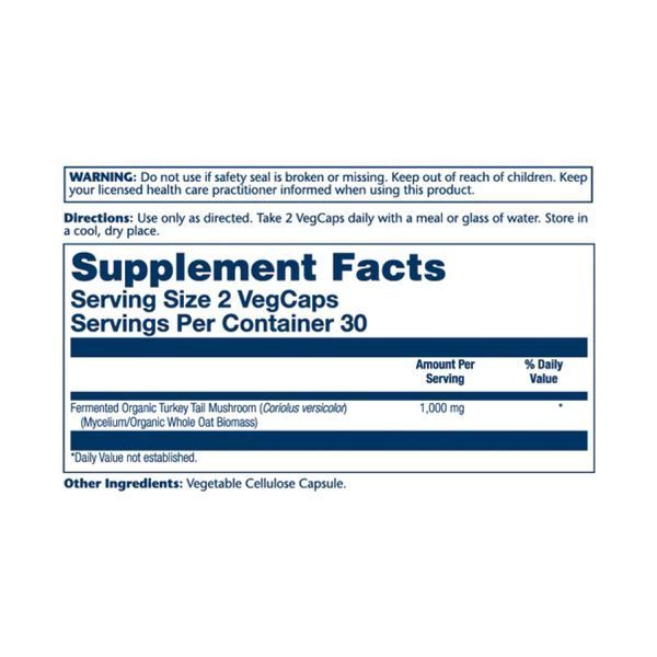 Org Grown Fermented Turkey Tall 500mg - 60 vcaps 2023-10-2142 фото