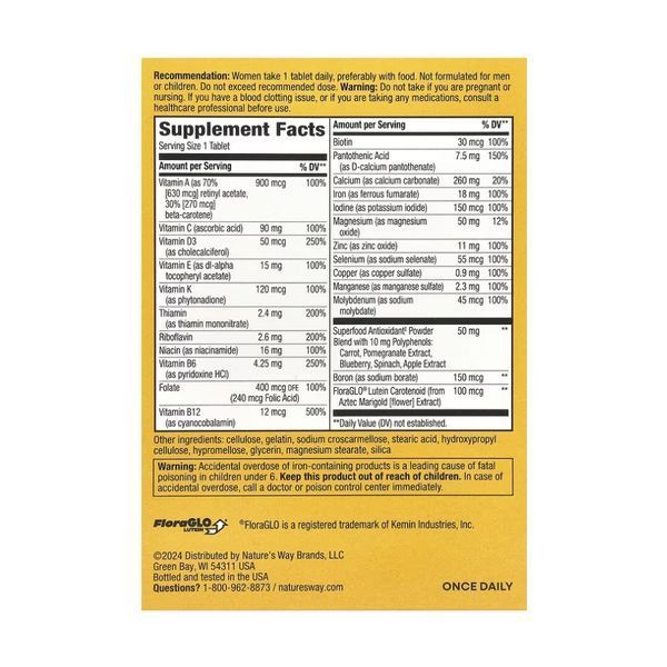 Women's Complete Multivitamin - 50 tabs 2023-10-2773 фото