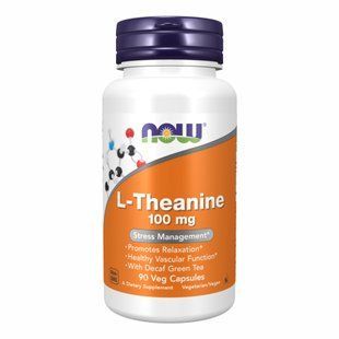 L-Theanine 100mg - 90 vcaps 2022-10-2089 фото