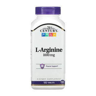 L-Arginine 1000 mg - 100 tabs 2023-10-7068 фото